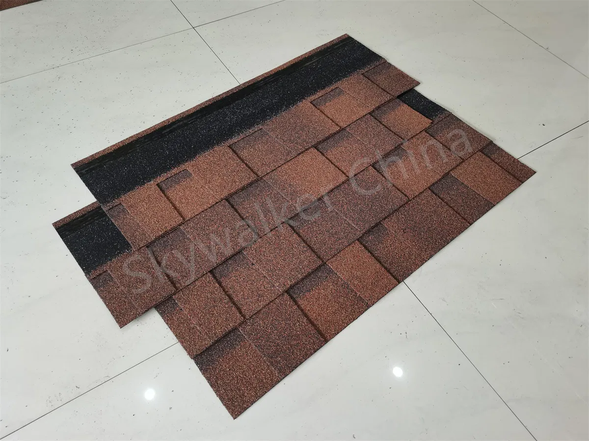 Environmental Factory Lightweight Roof Tiles Cheap 3 Tab Roof Asphalt Shingle/Villa Resort