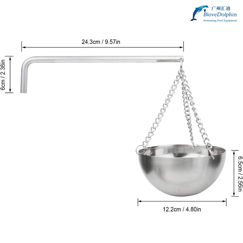 Stainless Steel Sauna Room Accessories Aromatherapy Essential Oil Bowl Steam Room