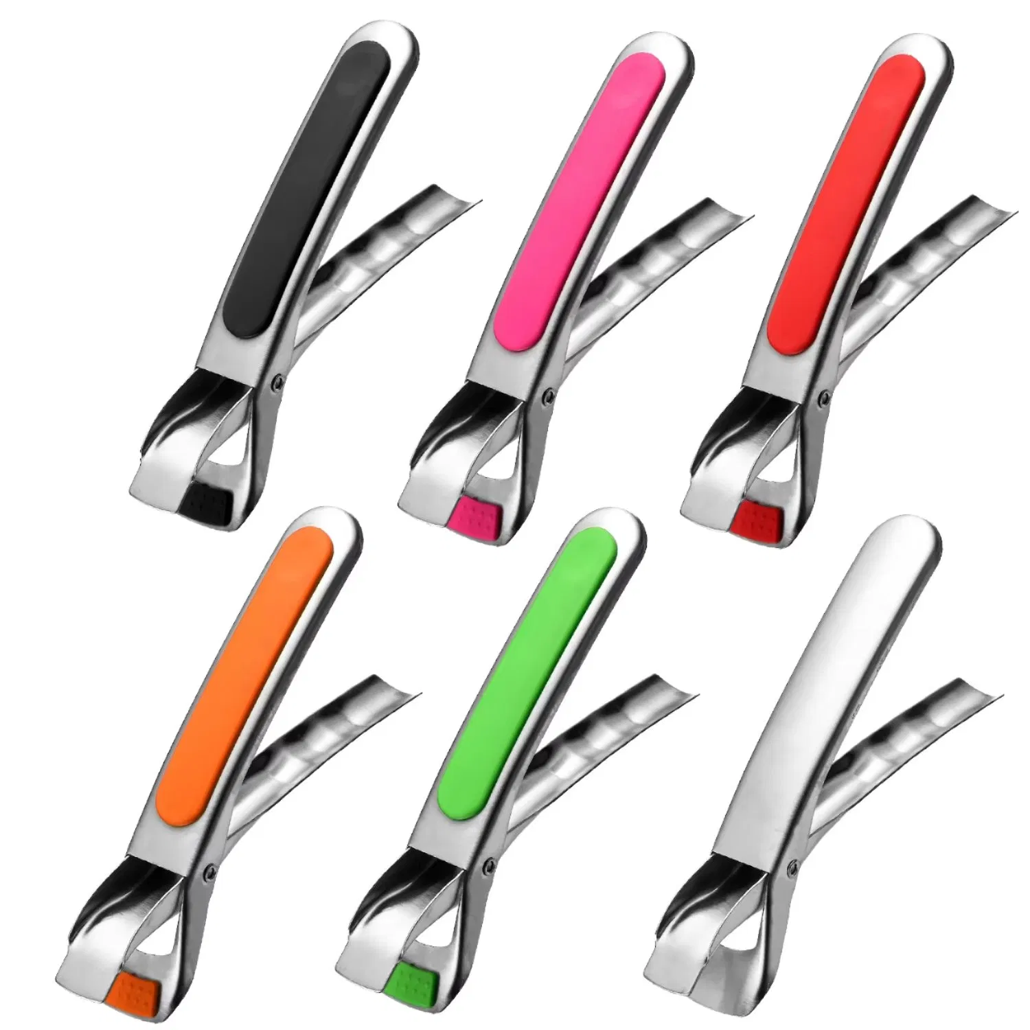 Stainless Steel Anti-Scald Kitchen Tools Clip Bowl Pot Pan Gripper Tongs