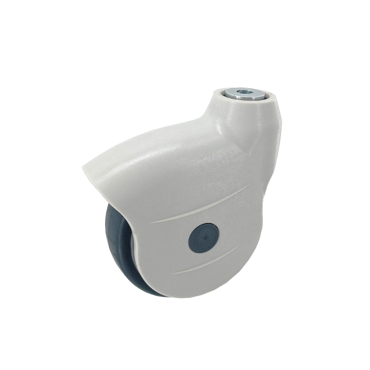 4in High Quality Medical Caster Wheels with Nylon Housing and Screw Swivel with Brake