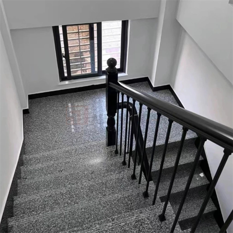 Custom G603 Anti Slip Granite Riser Steps Indoor Outdoor Stone Steps Risers Marble Granite Stairs