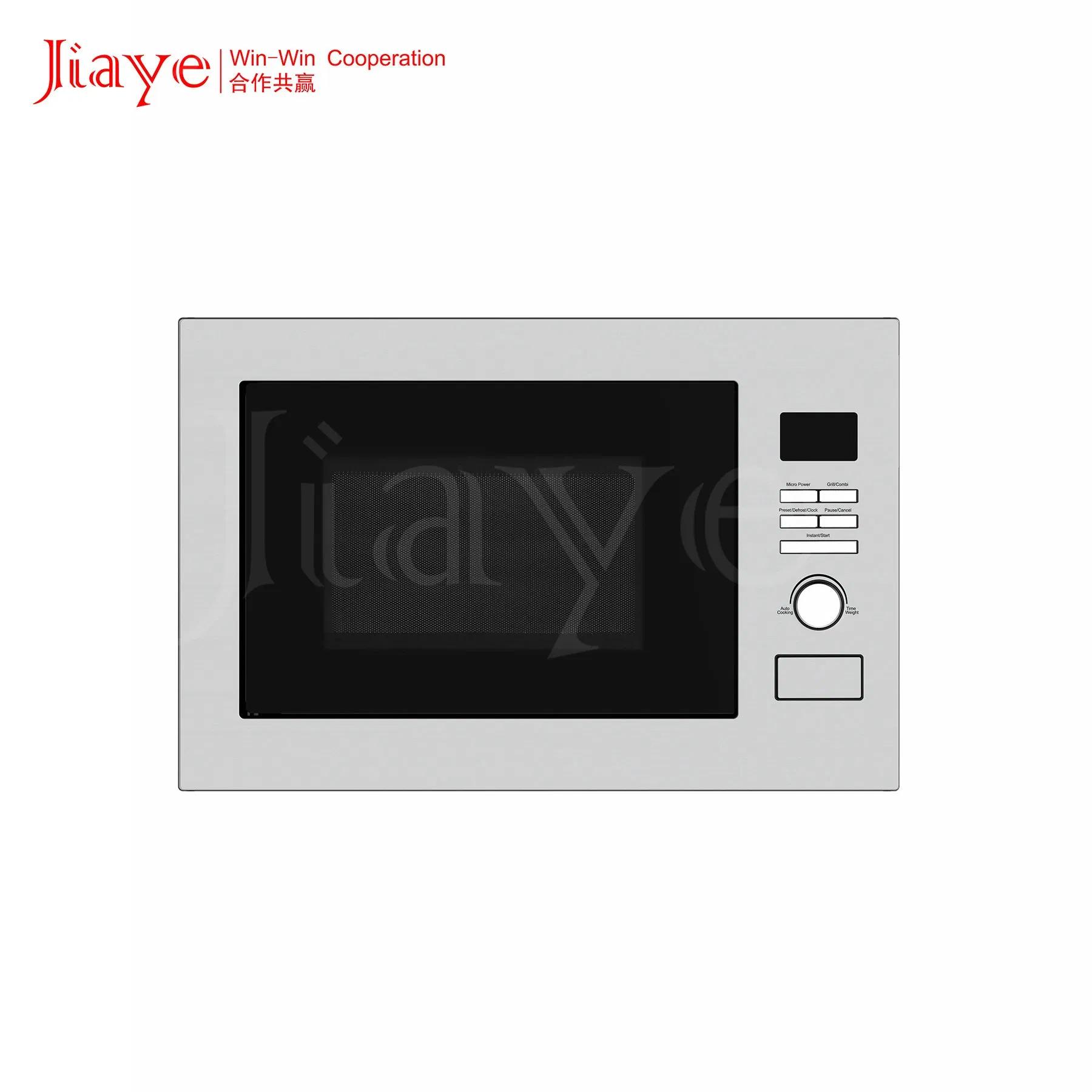 Sleek Built-in Microwave Oven with User-Friendly Mechanical Control