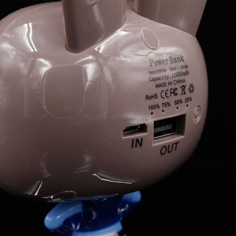 Cartoon Rabbit Judy Portable Power Bank with 4400mAh Capacity