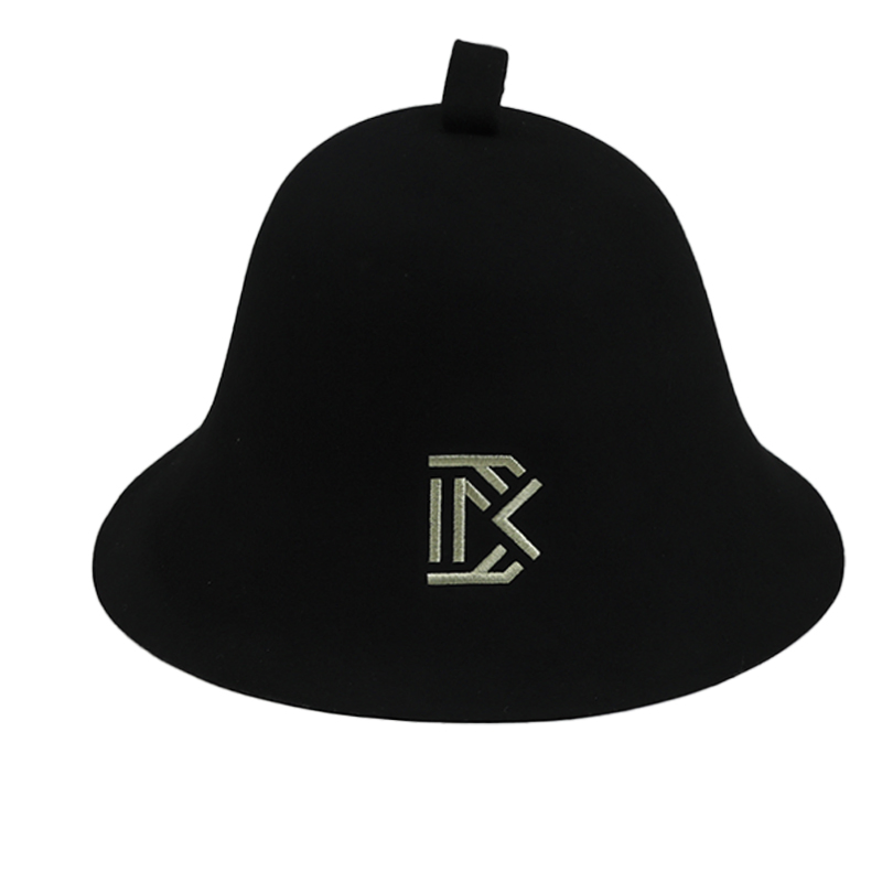 Anti Heat Wool Felt Sauna Hat Cap for Bath and SPA Use