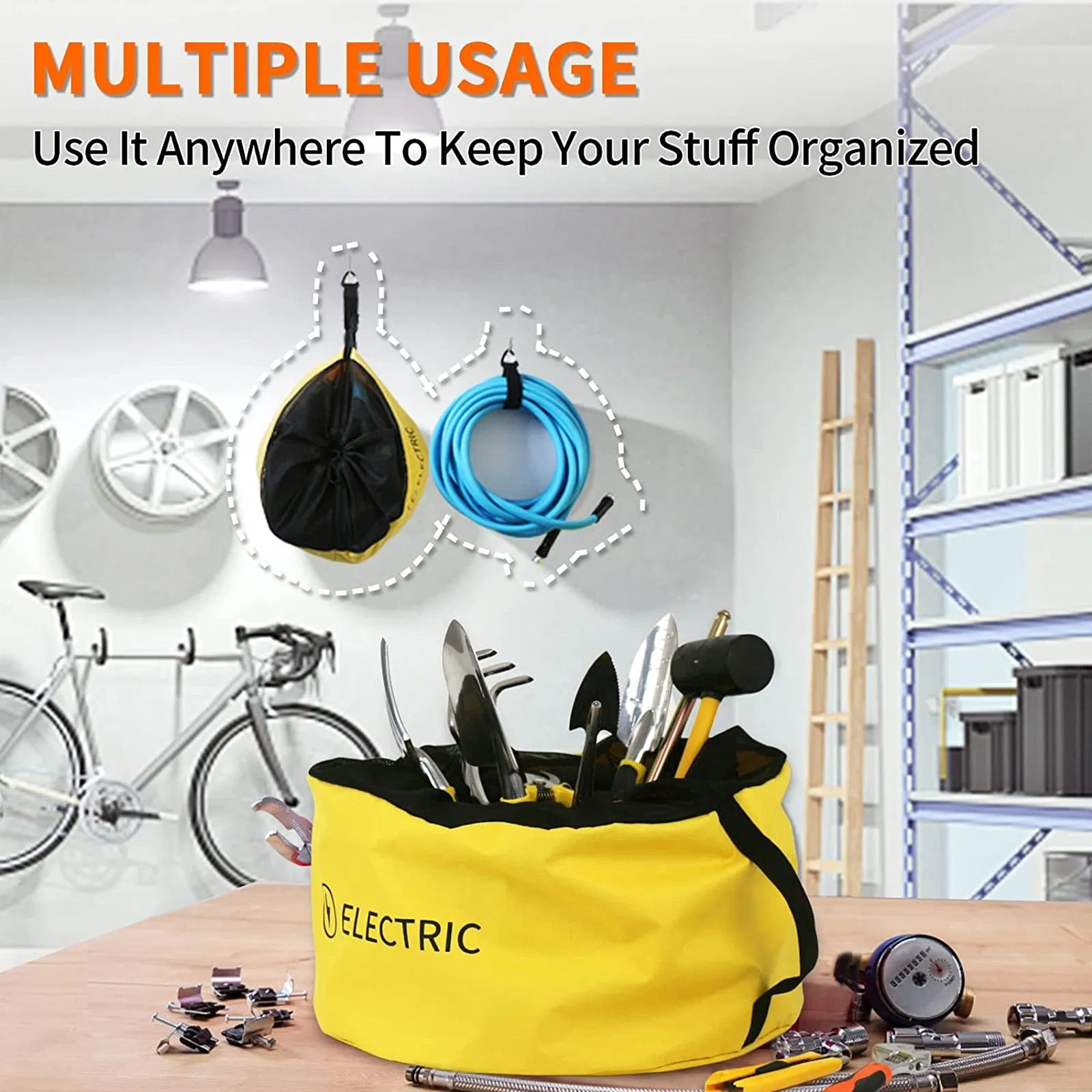 RV Sewer Hoses Storage Bags Camper Travel Trailer Accessories Storage Organization Bags for RV Water Hoses Electrical Cords