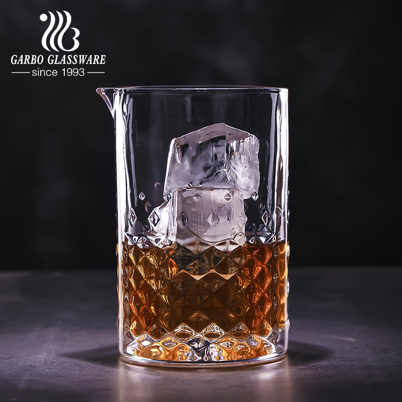 High-End Engraved Glass Decanter for Whisky and Ice Wine Lovers