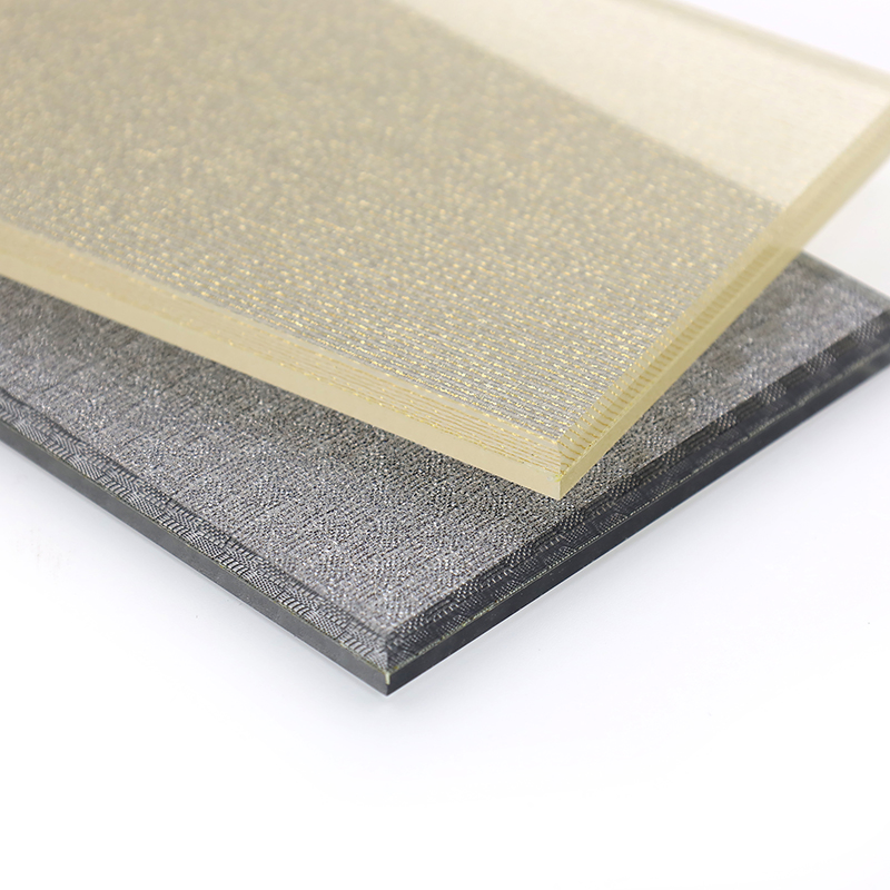 Color Laminated Glass Float Glass Production Flora Figure Glass 6.38 8.38 10.38 12.38mm
