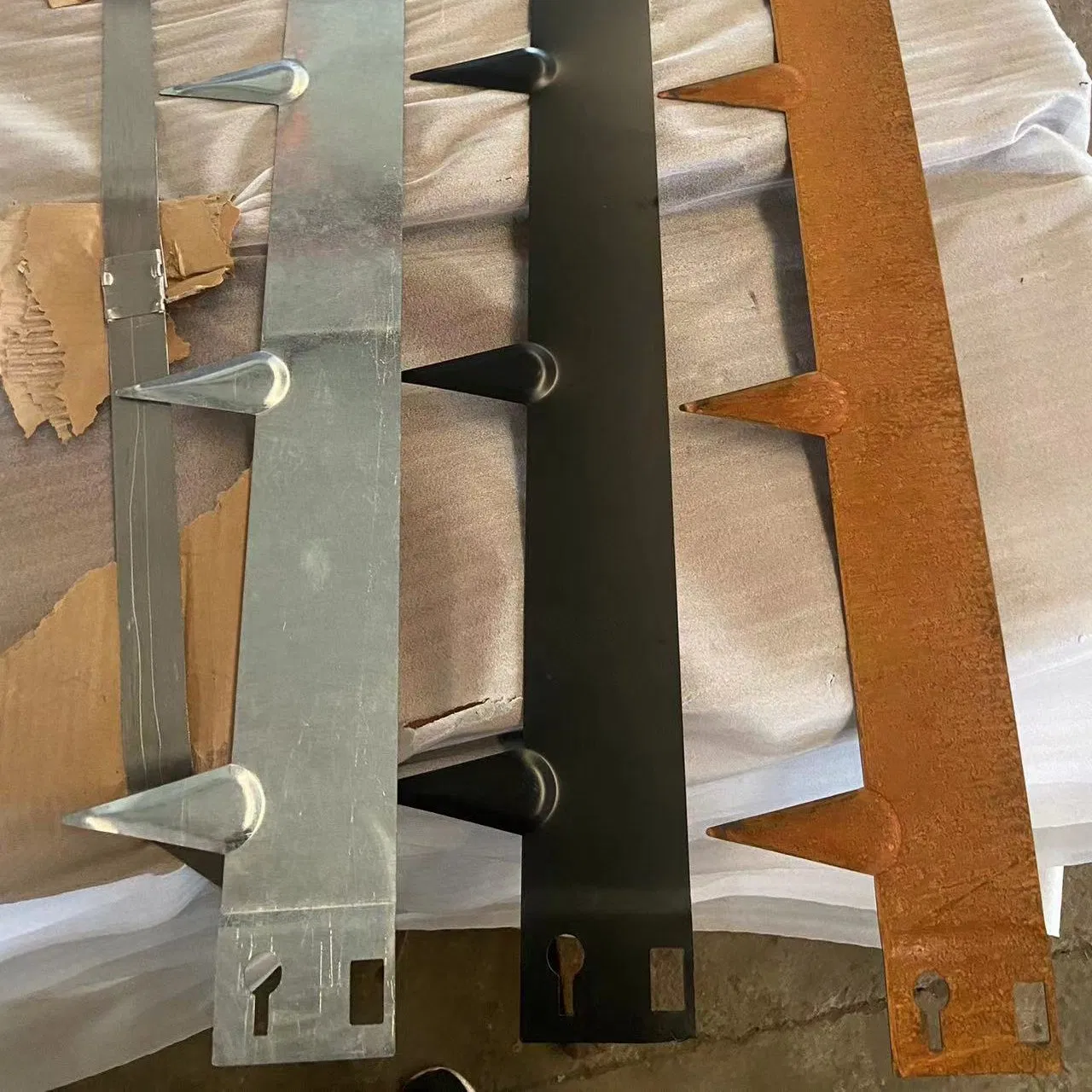Wholesale Weathering Resistant Galvenized Steel Corten Steel Metal Garden Lawn Landscape Edging