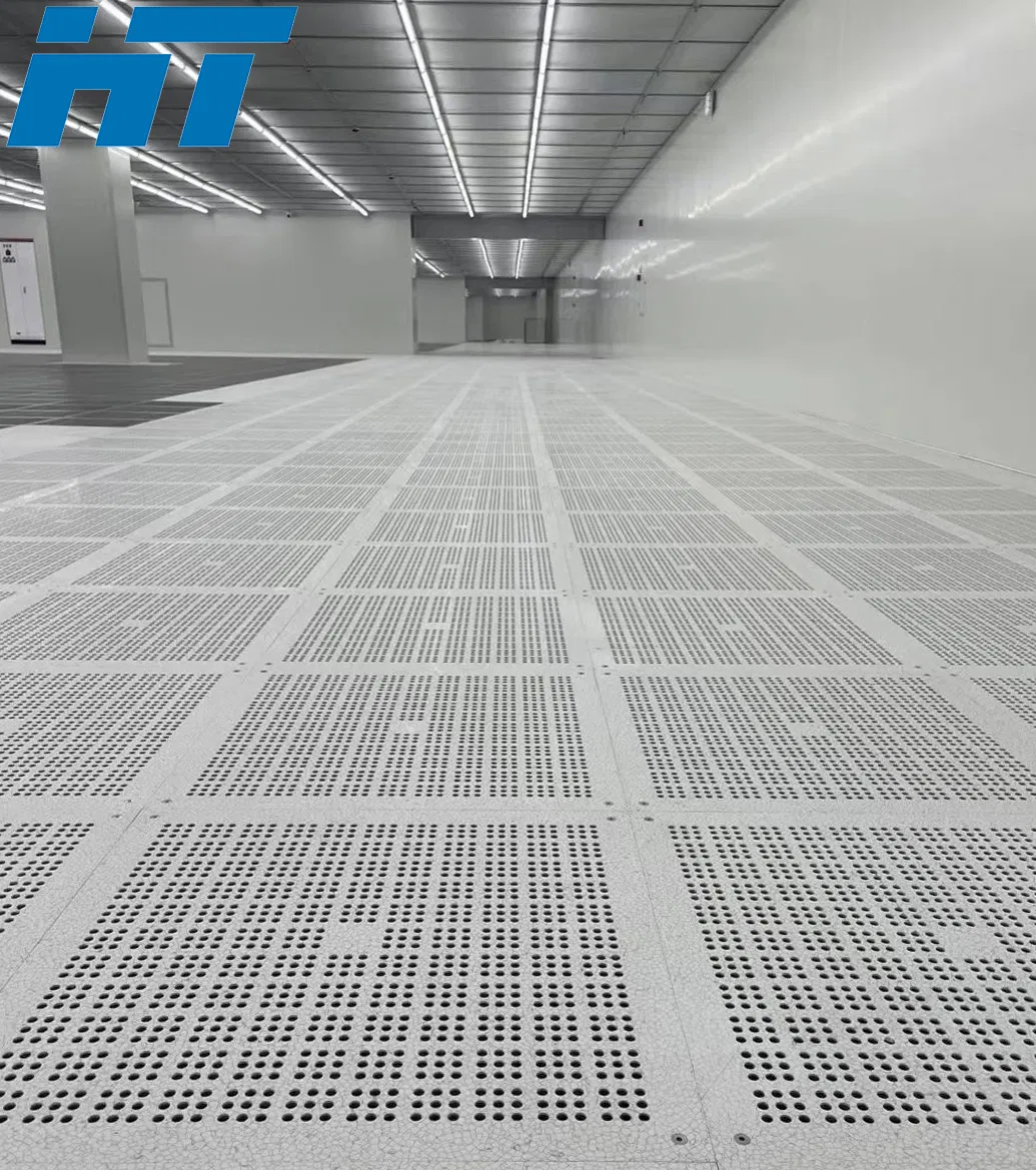 Антистатическая панель пола алюминиевая 600x600 мм