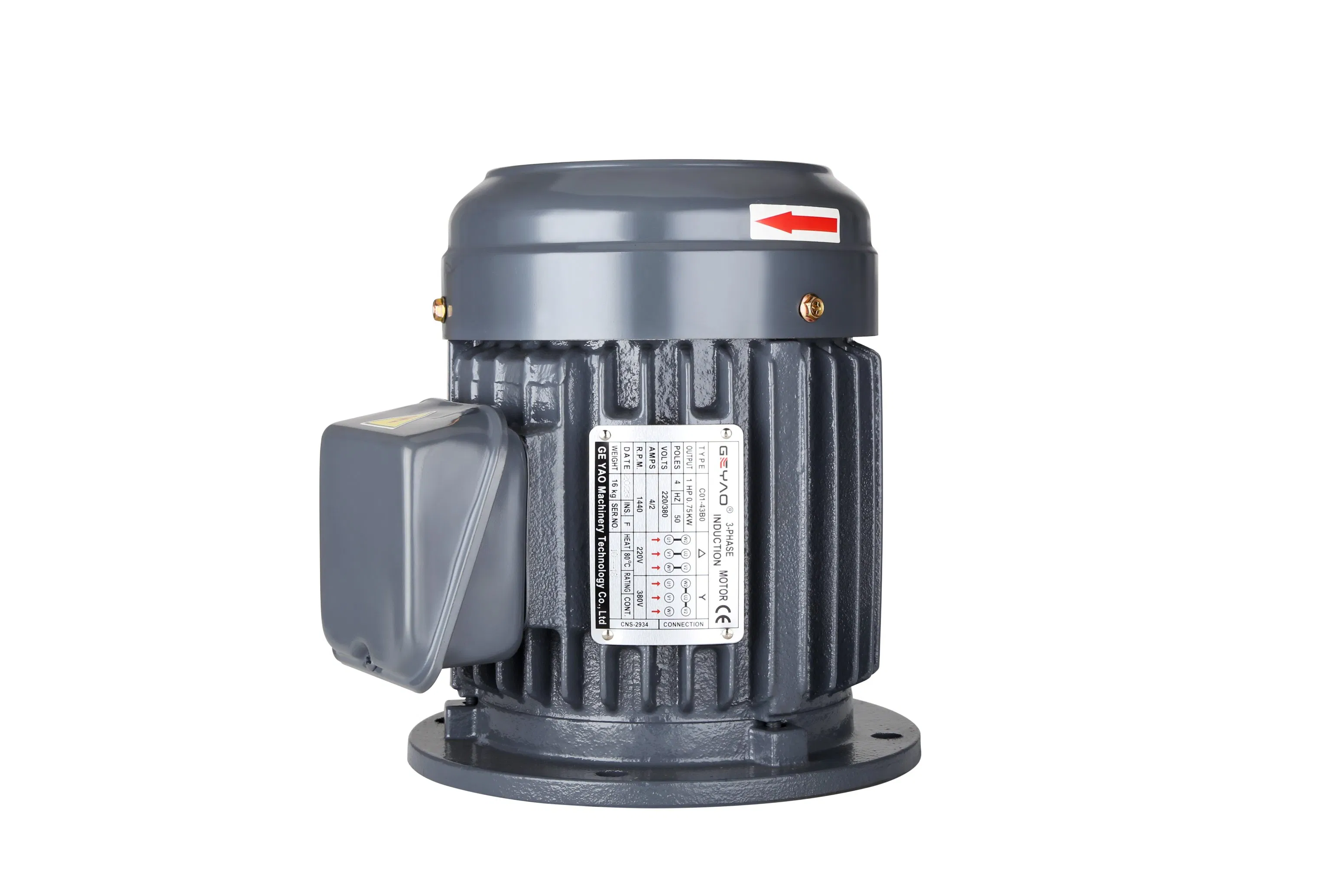 Гидравлический мотор-насос 0.75кВт 1HP 380В асинхронный