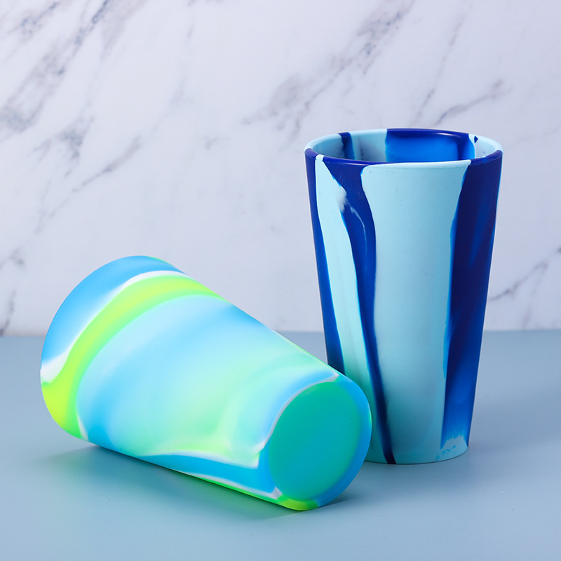 Силиконовая складная кружка для вина, 240 мл