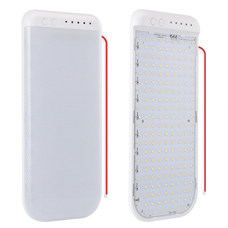 Светодиодный плафон 168 LED 15W для автофургона и лодки