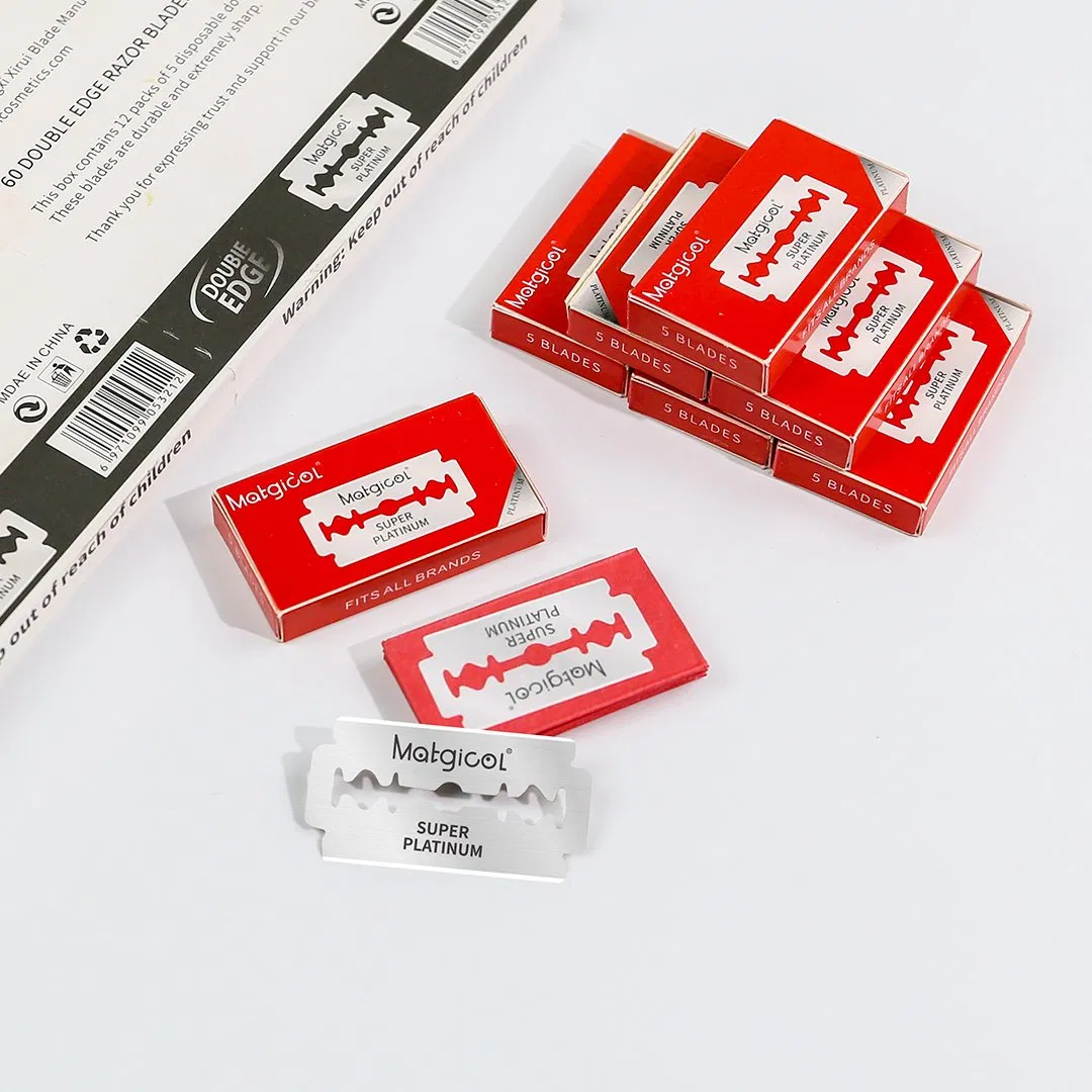 China Cheapest Men Shaving Barber Supplies Stainless Steel Twin Razor Blade