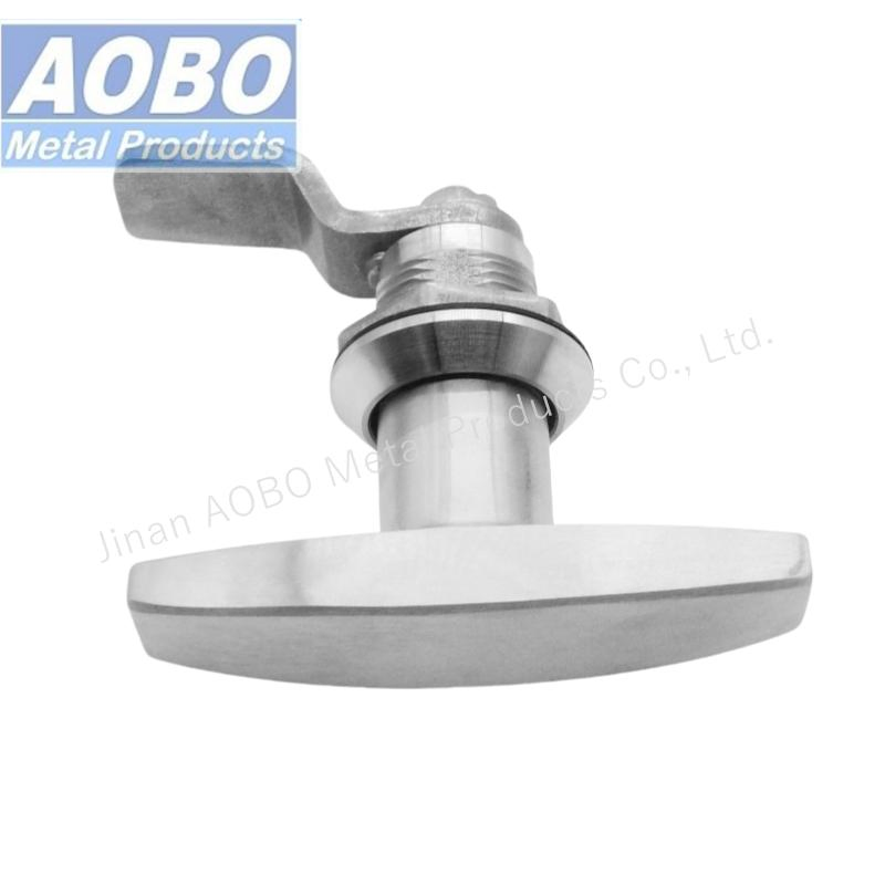 Aobo Non-Locking Stainless Steel 316 Cam Lock IP65 Electrical Cabinet Panels T-Handle Lock