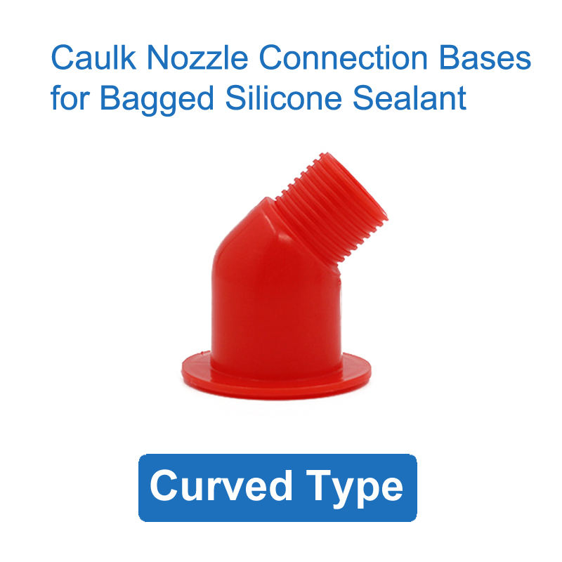 Caulking Nozzle and Nozzle Connector Bent Sealant Nozzle