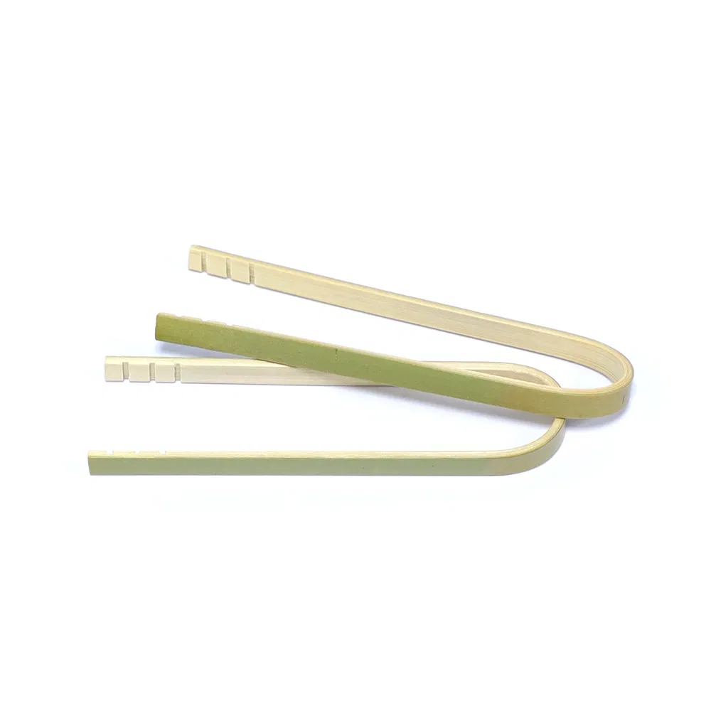 Natural Material Bamboo Tongs Serving Tongs Party Cooking Utensils for Catering Buffet Appetizer Home Use Tea Supplies