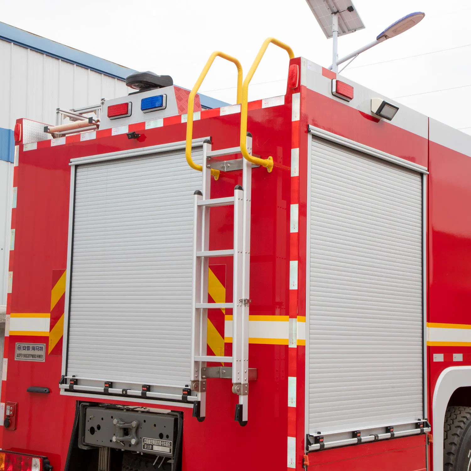 Aluminum Door Automatic Door Fire Truck Door Aluminum Bline
