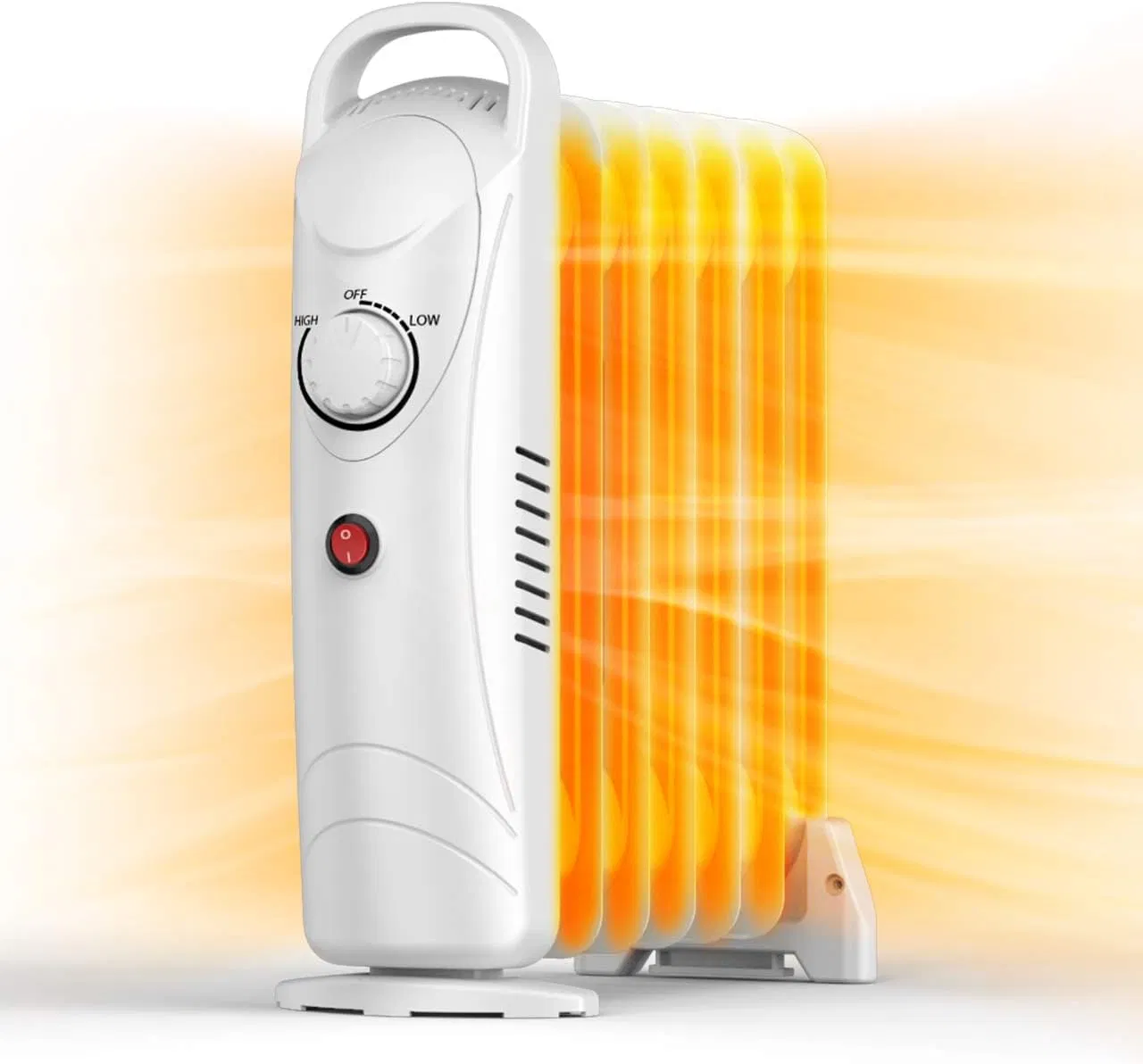 Automatic Portable Quiet Durable Oil Filled Radiator Heater with Thermostat for Indoor