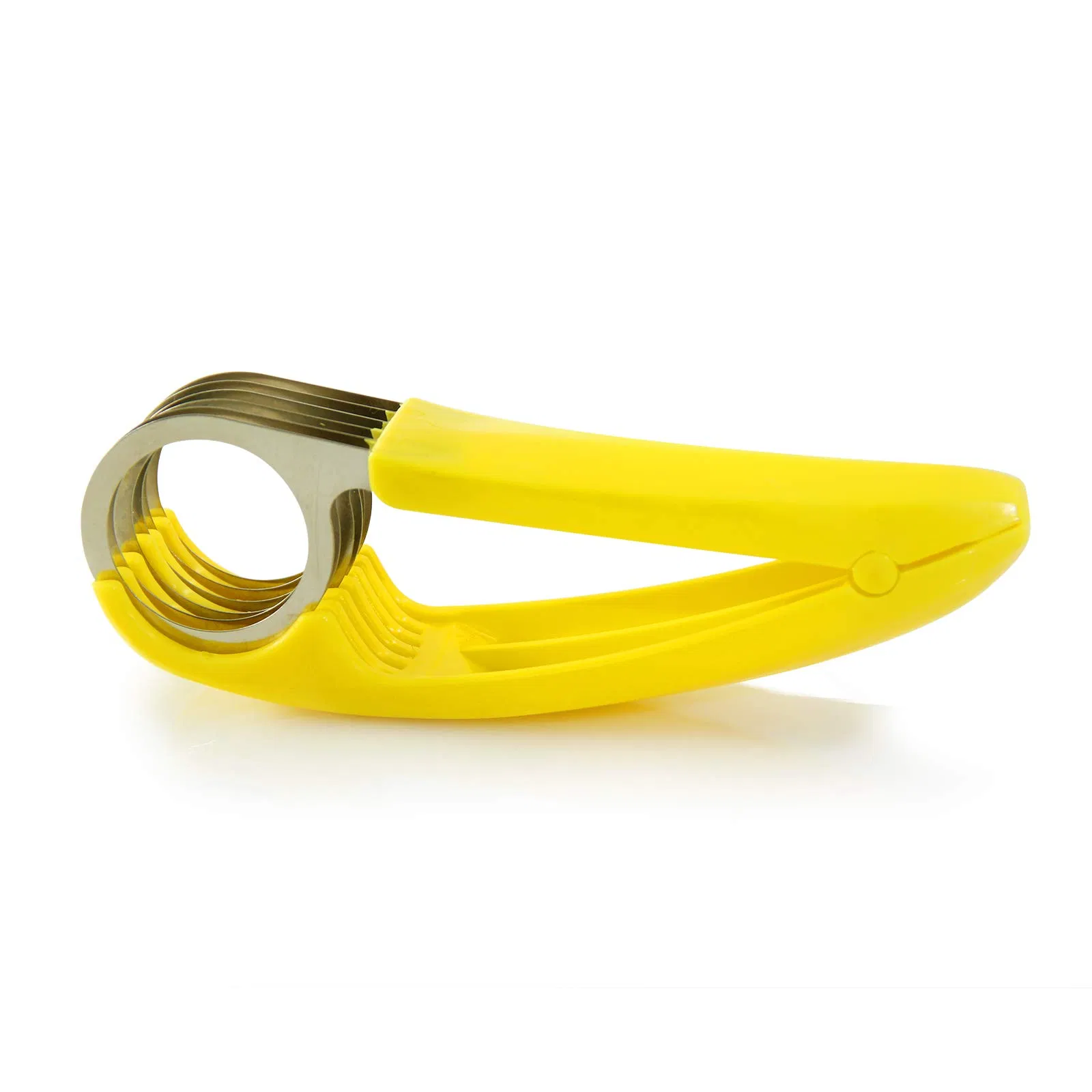 Banana Slicer Stainless Steel Fruit Vegetable Salad Cutter Peeler