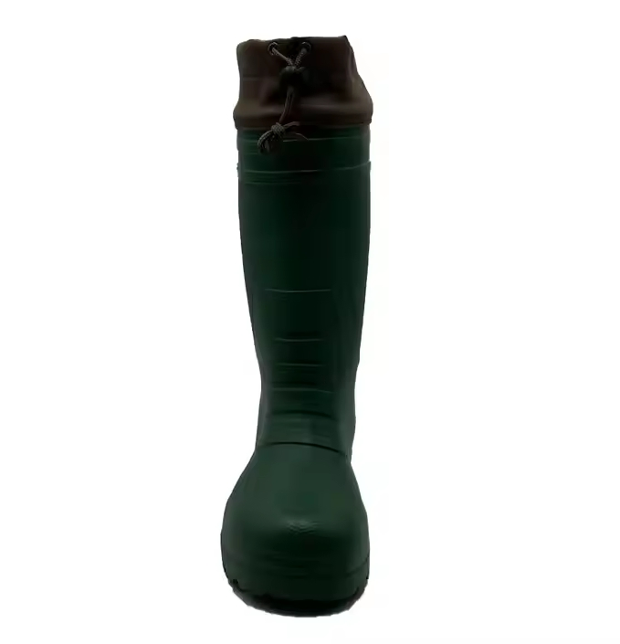 Willingmart Green EVA Snow Boots Waterproof Workers Boots