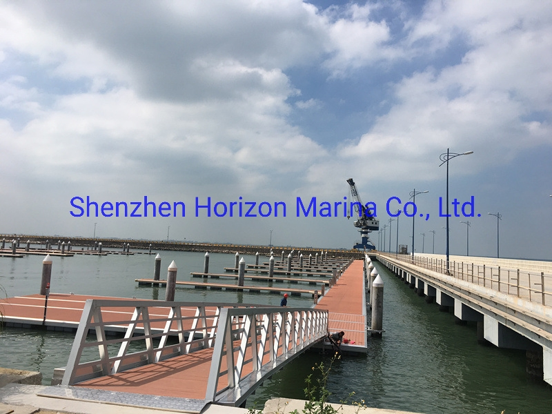 Marine Grade Aluminum Gangway for Floating Pontoon