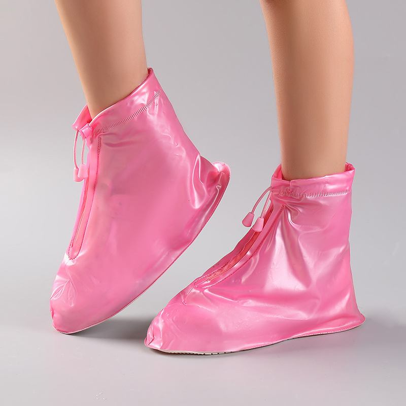 Anti Slip Silicone Rainproof Shoe Cover with Zipper