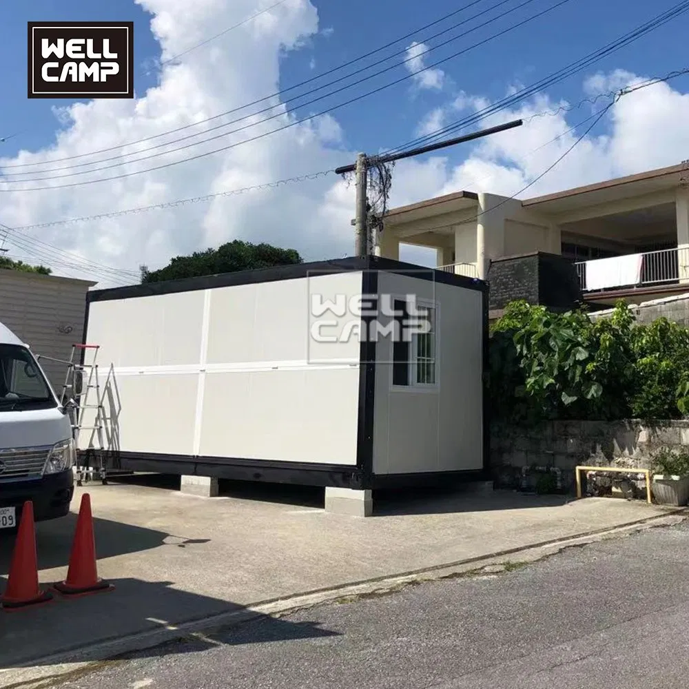Hot Sale Caravan Collapasible Easy Loading Labor Camp Depot Foldable Container Homes Price