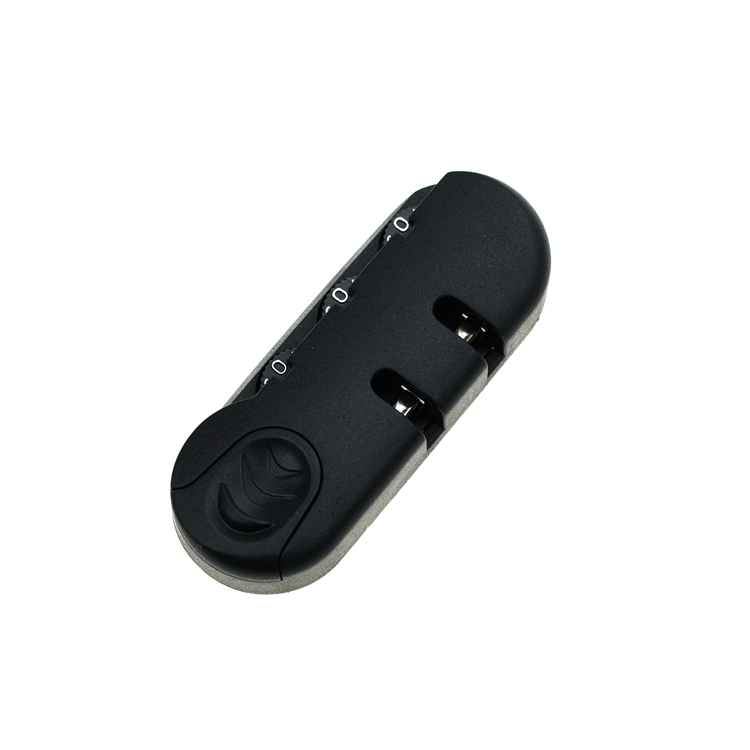 Yh9924 Luggage Accessories Built-in Tsa Travel Luggage Combination Zipper Lock Luggage Lock