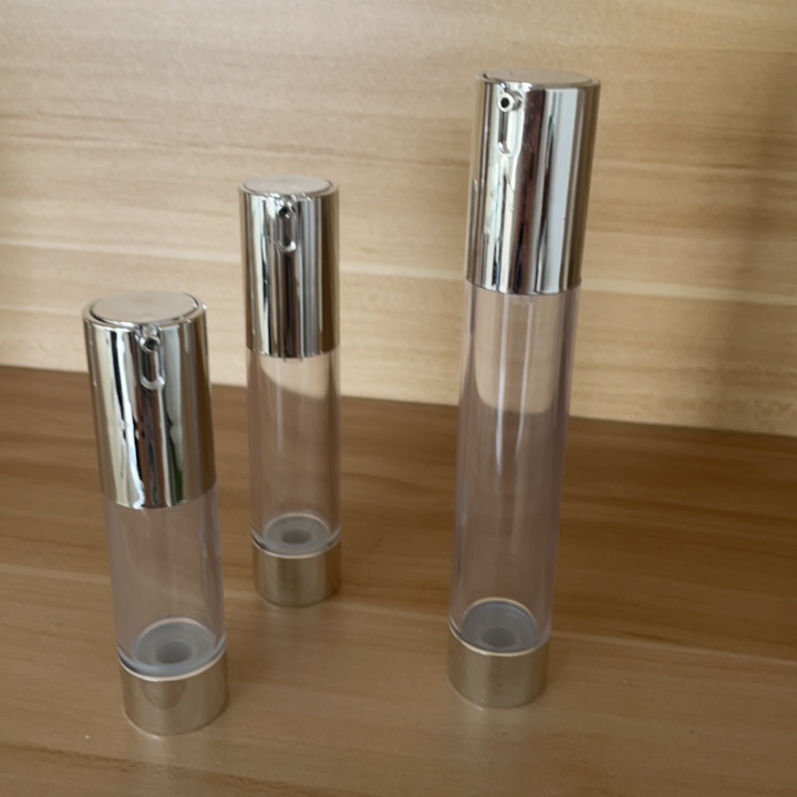 Cosmetic Airless Spray Transparent Airless Pump Bottle