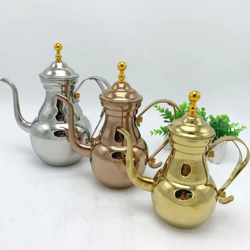 Кофейник с фильтром из нержавеющей стали