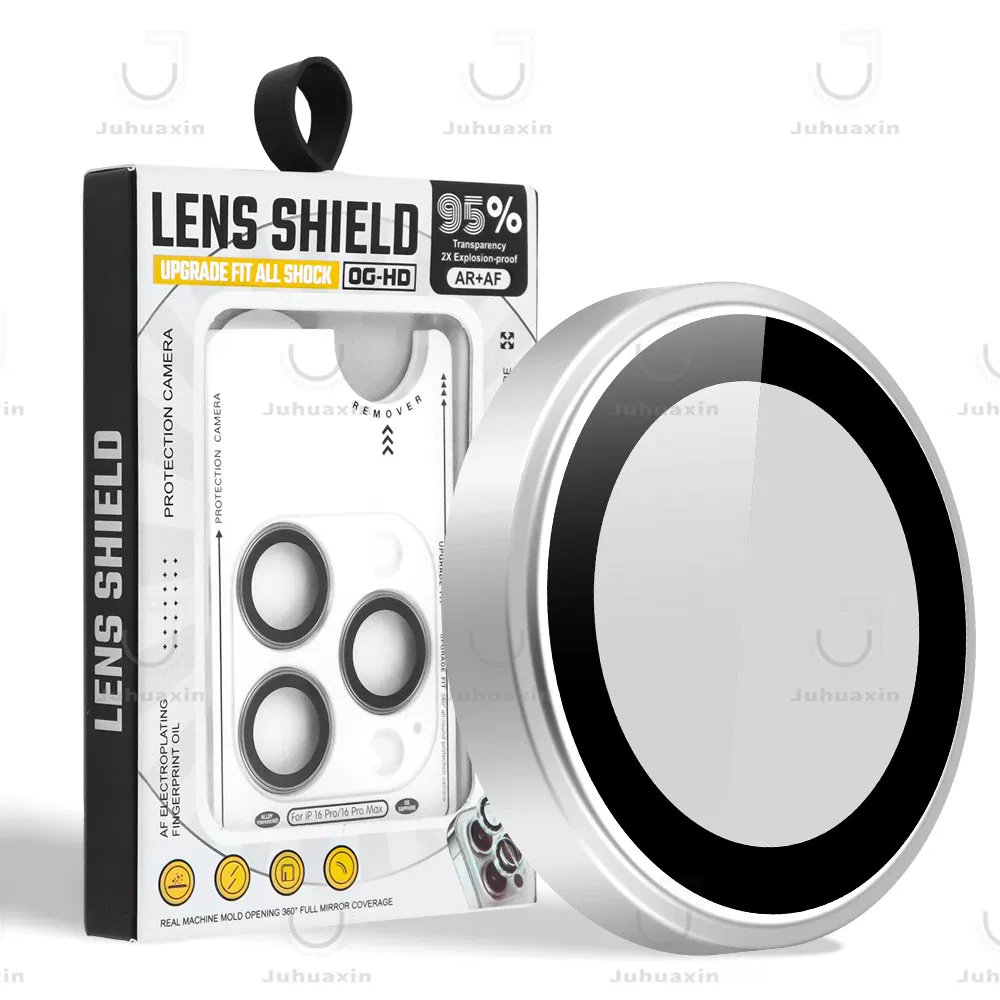 Wholesale OEM Ar + Af Convex Camera Lens Protector with Phone Step Lens Protective Film for iPhone 17 16 15 14 13 12 11 PRO Max