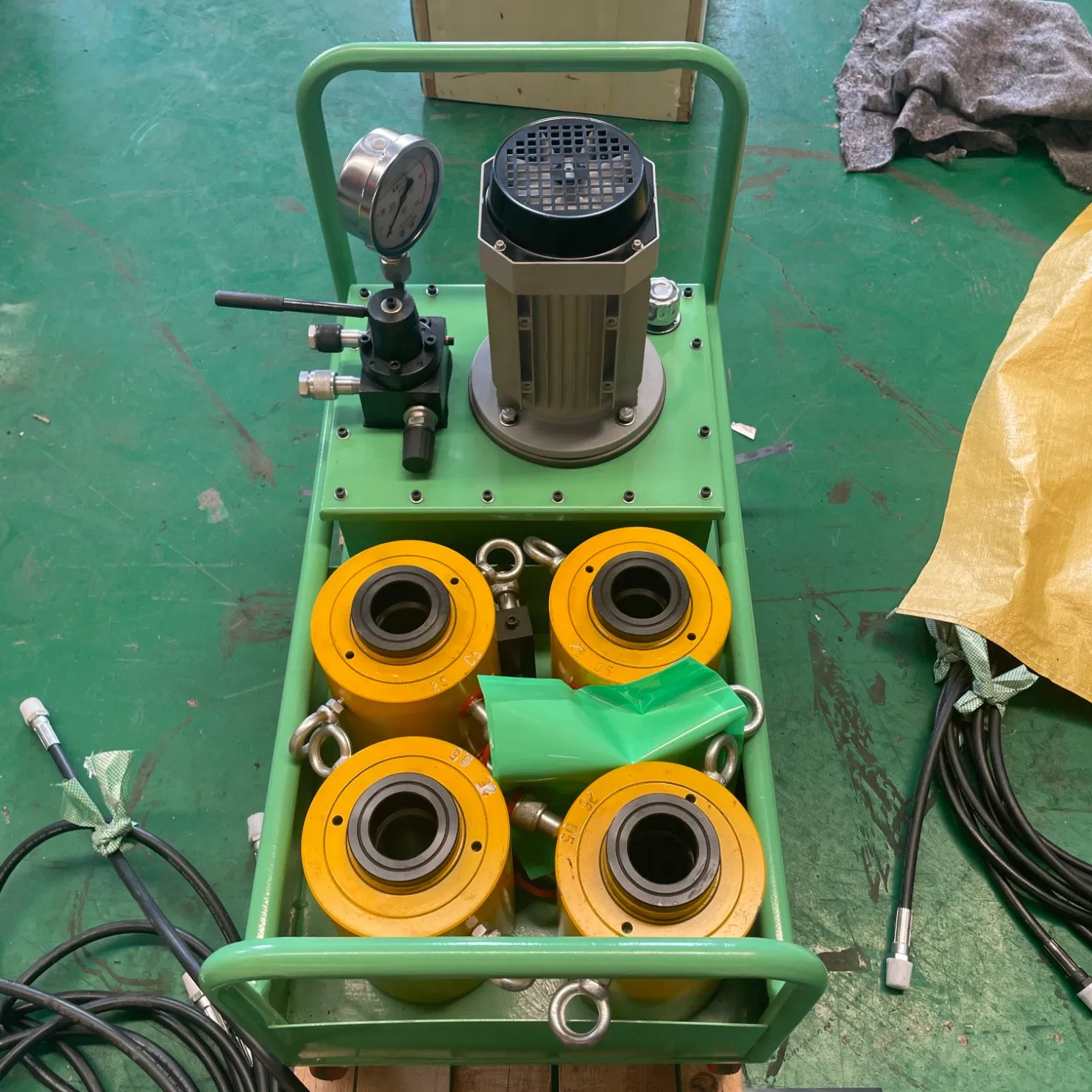 Plate Heat Exchanger Hydraulic Tool Ideal for Compressing Large Plate Packs