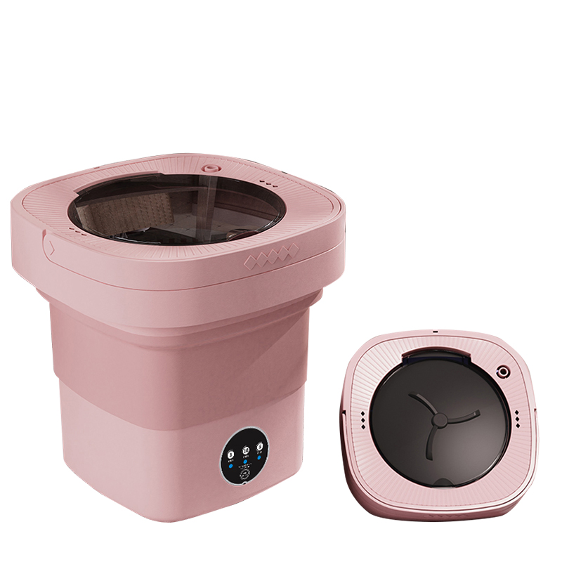 7L/12L Upgraded Mini Washing Machine for Small Clothes Foldable Laundry Machine for Hotel