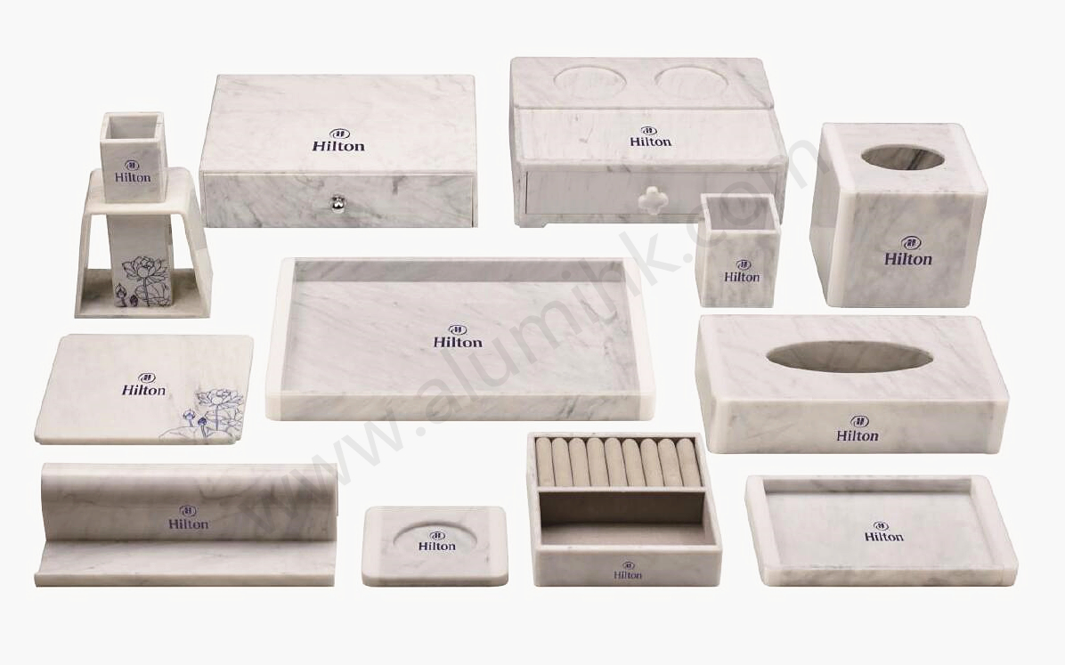 Hotel Acrylic Amenity Holder Tissue Box Tray Product