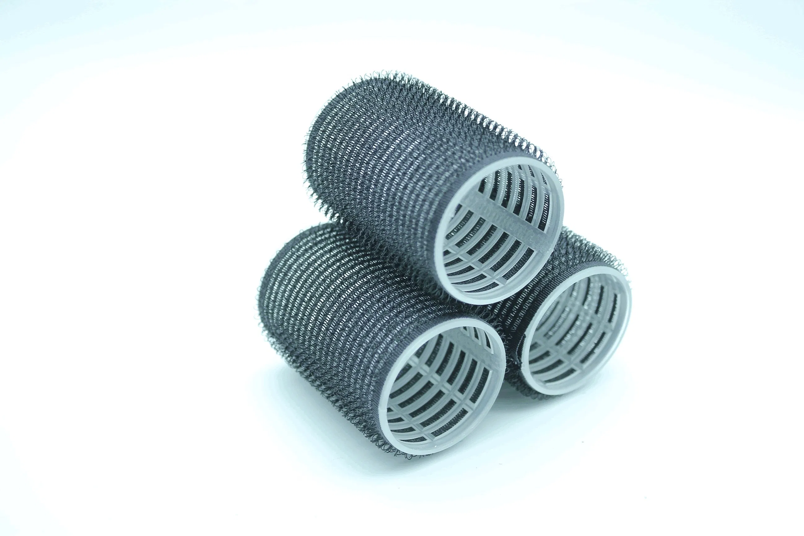 Travel-Friendly Flexible Edge Plastic Hair Roller for Long Hair