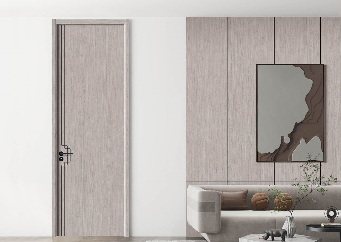 Modern Wood Door Designs Cheap Price of Wooden Doors Custom Good Quality Composite Wood Door for Home