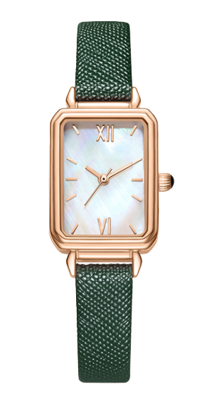 Best Modern Personalized Quartz Movement Square Shape Ladies Watch