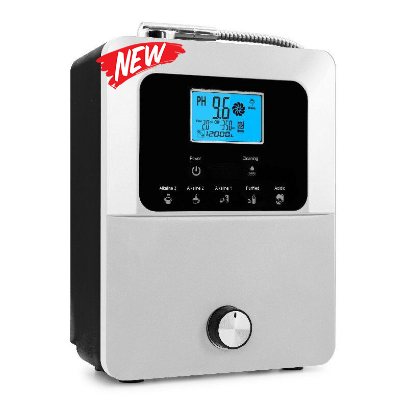 Ehm-849 Alkaline Water Ionizer 11 Plates with Internal Water Filters Agua Alcalina with 11 Ti-PT Plates