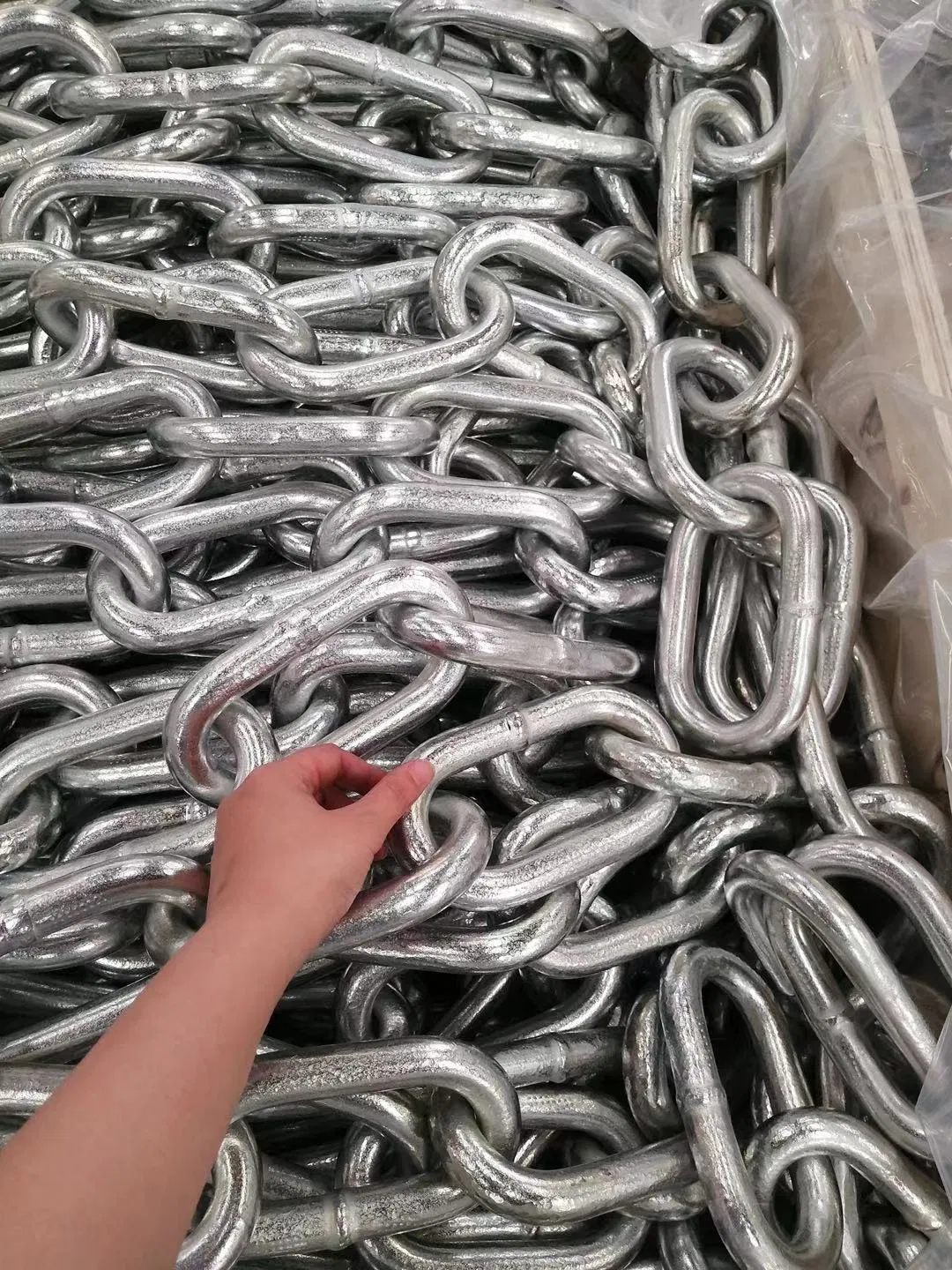 Manufacturer Supply Hot Sale SS316L Stainless Steel 11× 43/16× 55/19× 57 Hatch Cover Chains with Best Price