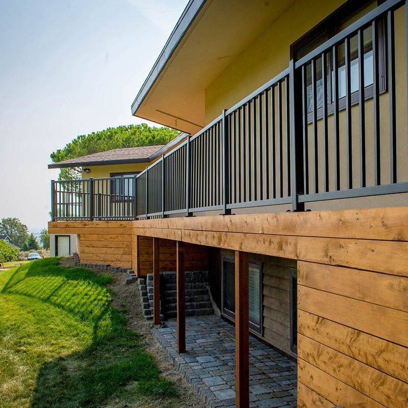 Aluminium Railing / Balustrade for Balcony and Stairs