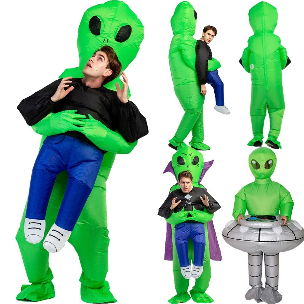 2024 Hot Selling Halloween Scary Inflatable Model Cosplay Monster Inflatable Alien Costume Inflatable Clown for Halloween