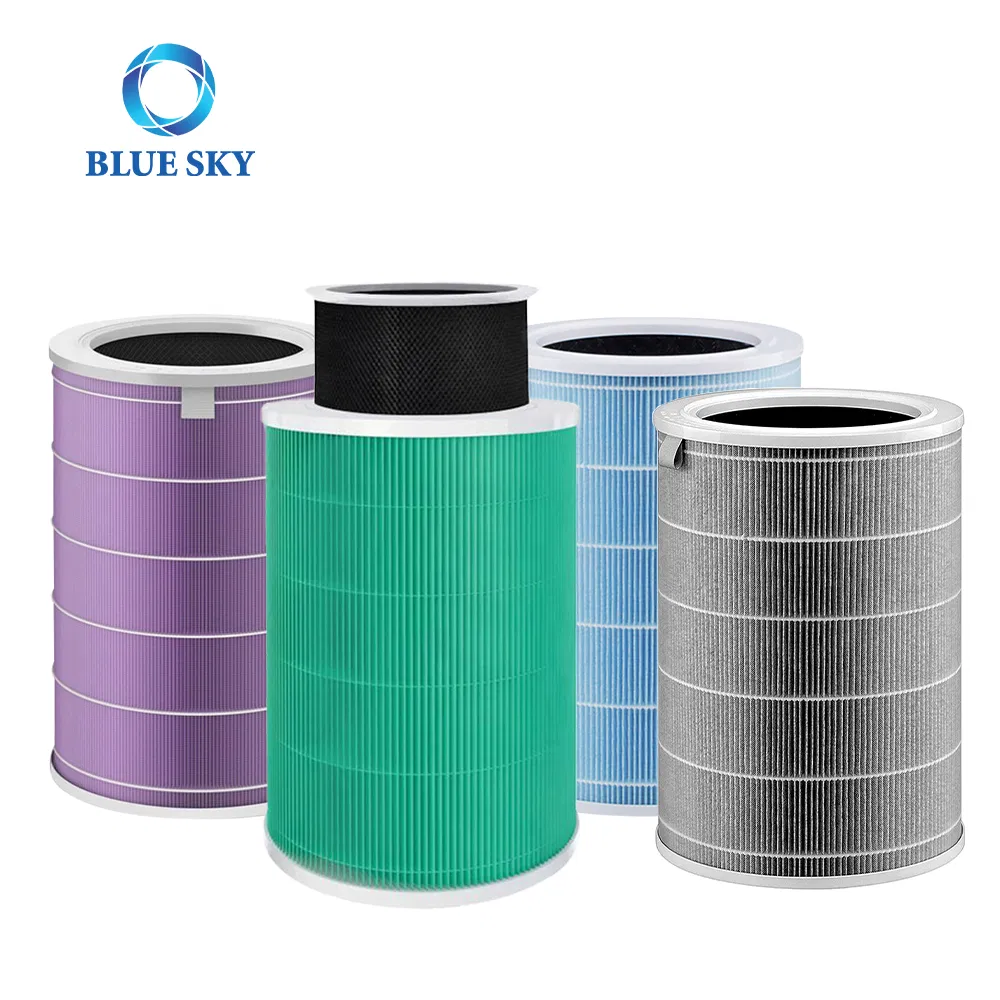 Activated Carbon HEPA Filter Cartridges Filter Replacement for Xiaomis Mijia Air Purifier Parts