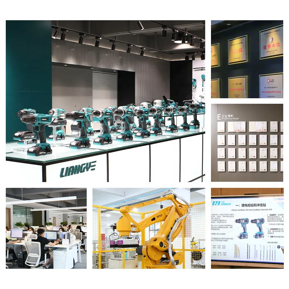 Аккумуляторная дрель-шуруповерт 18В Liangye