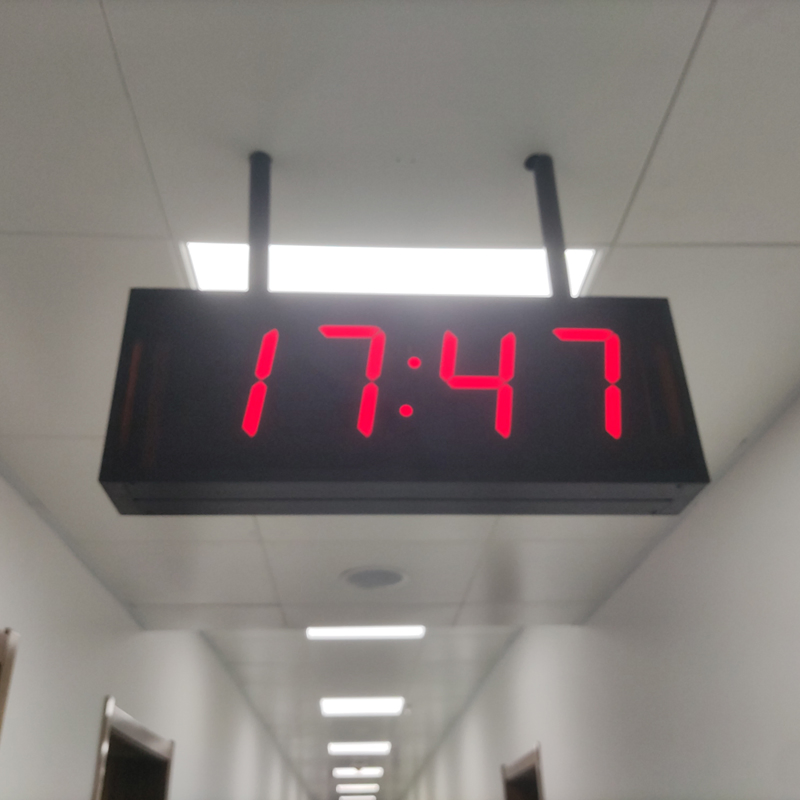 Electronic LED Digital Clock Waterproof with Alarm and Countdown for Airport