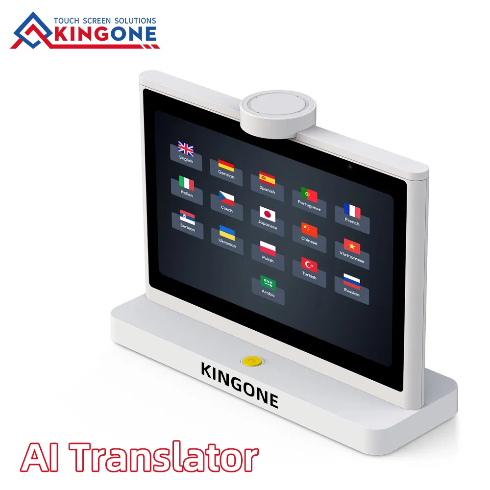 Digital Screen Electronic Translator Smart Portable Voice Touch Screen 100-Language Instant Real Time Ai Translation Device
