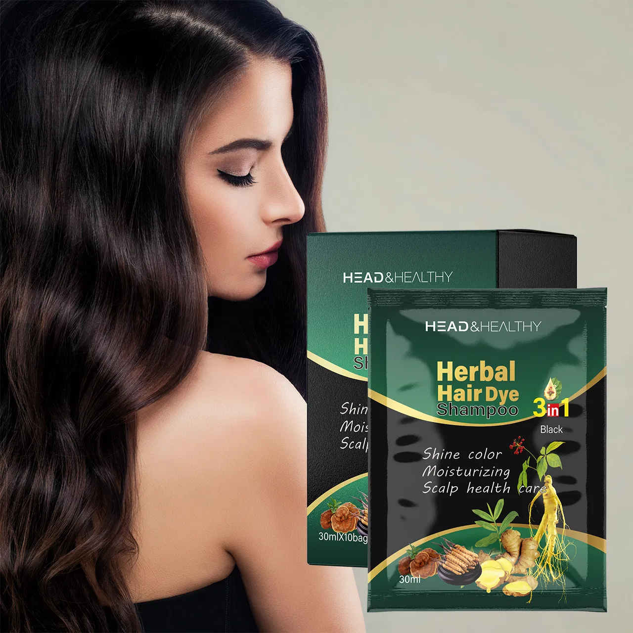 Gentle Hair Dye Foam for Safe Halal Hair Coloring
