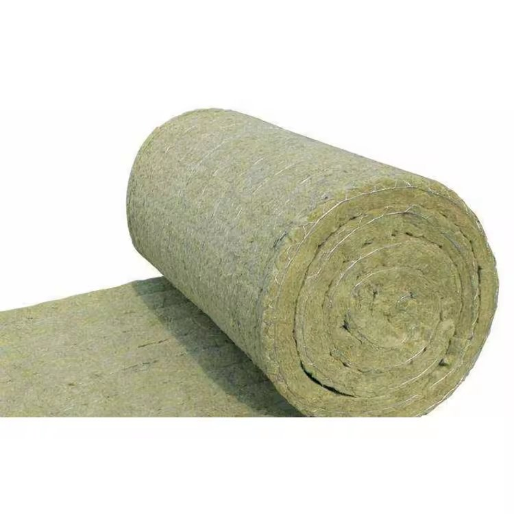 High Quality Rockwool with Wire Mesh FM Certificate Heat / Sound Insulation