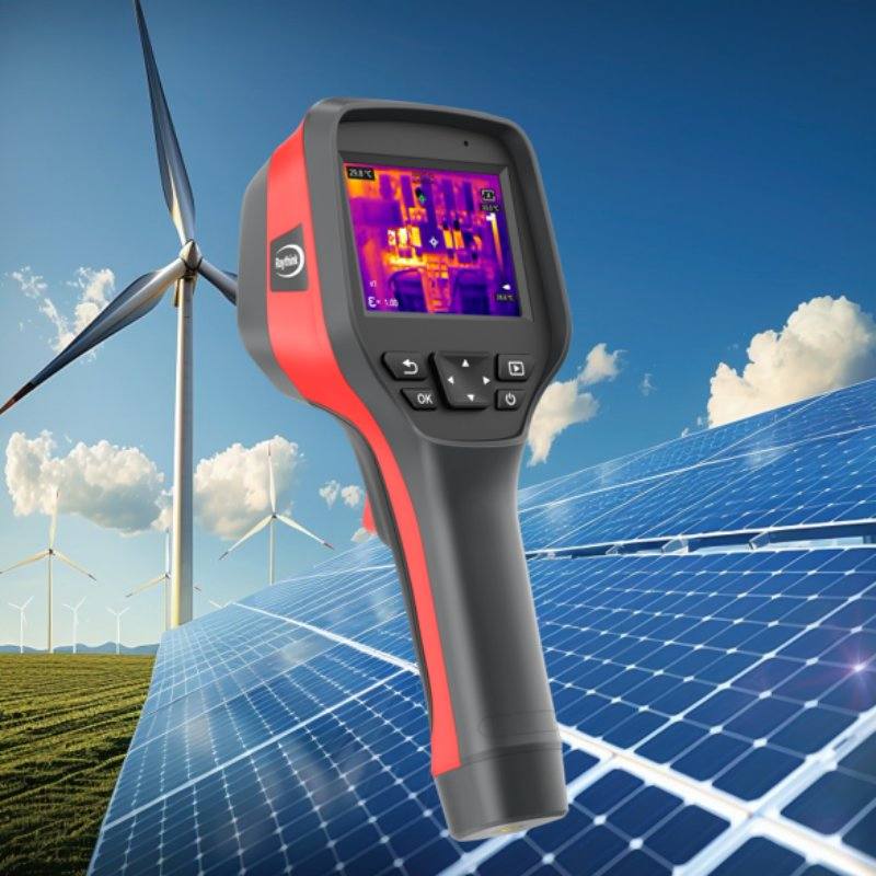 Handheld Thermal Camera with Infrared Thermal Imaging Detector Cold Spot Tracking