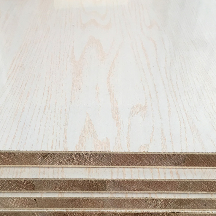 White Melamine Block Board One Side Block Board Melamine