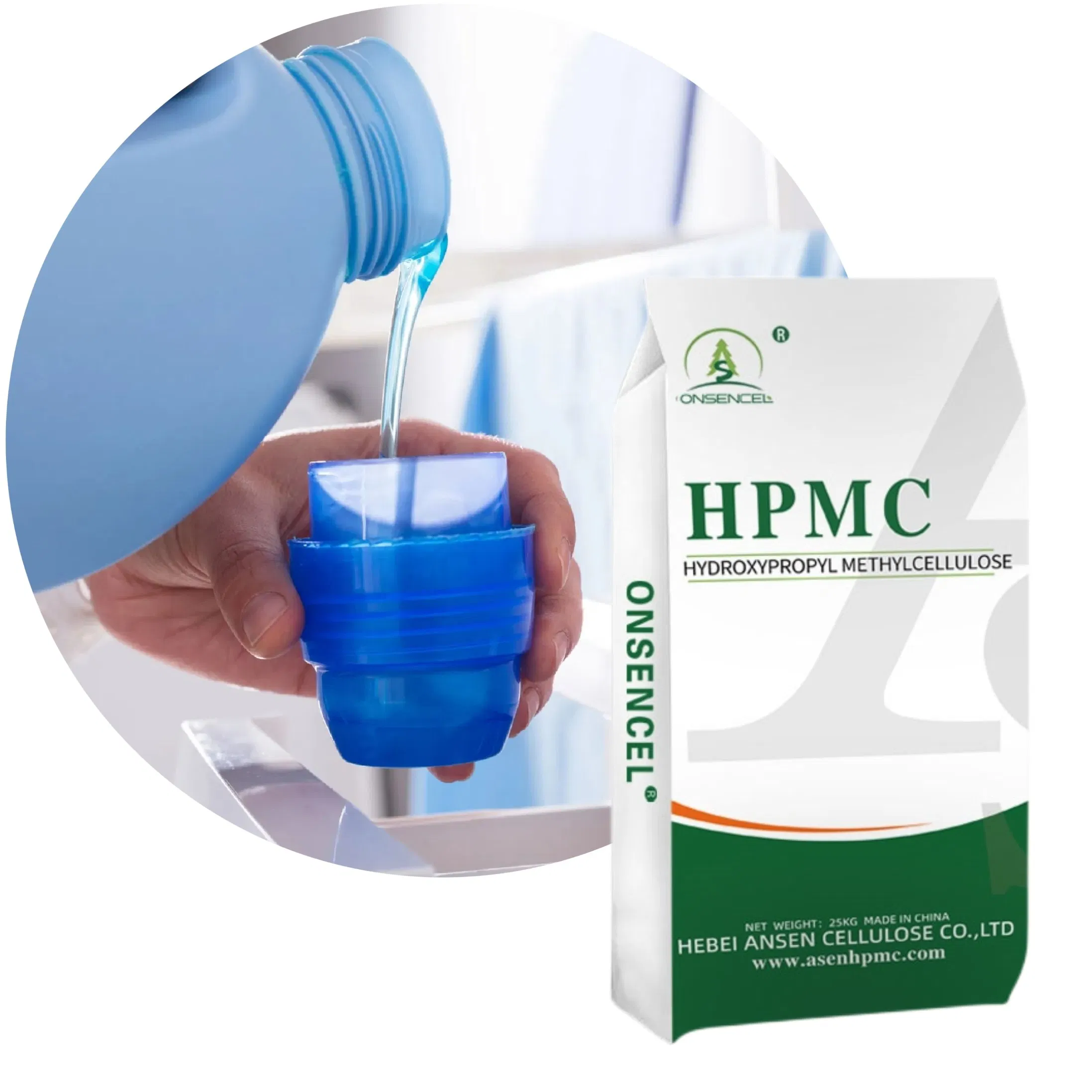 Instant HPMC Hydroxypropyl Methyl Cellulose Cold Water Soluble for Detergent Thickening